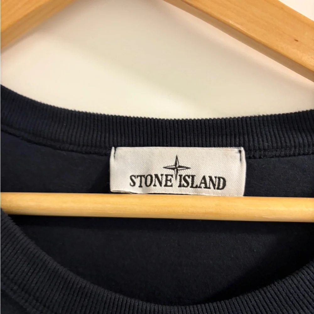 Stone Island Dark Blue Crewneck Sweater 3XL - Picture 3 of 6